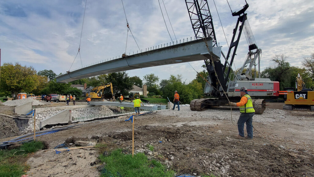 City of Wheaton | Setting U-BEAMS