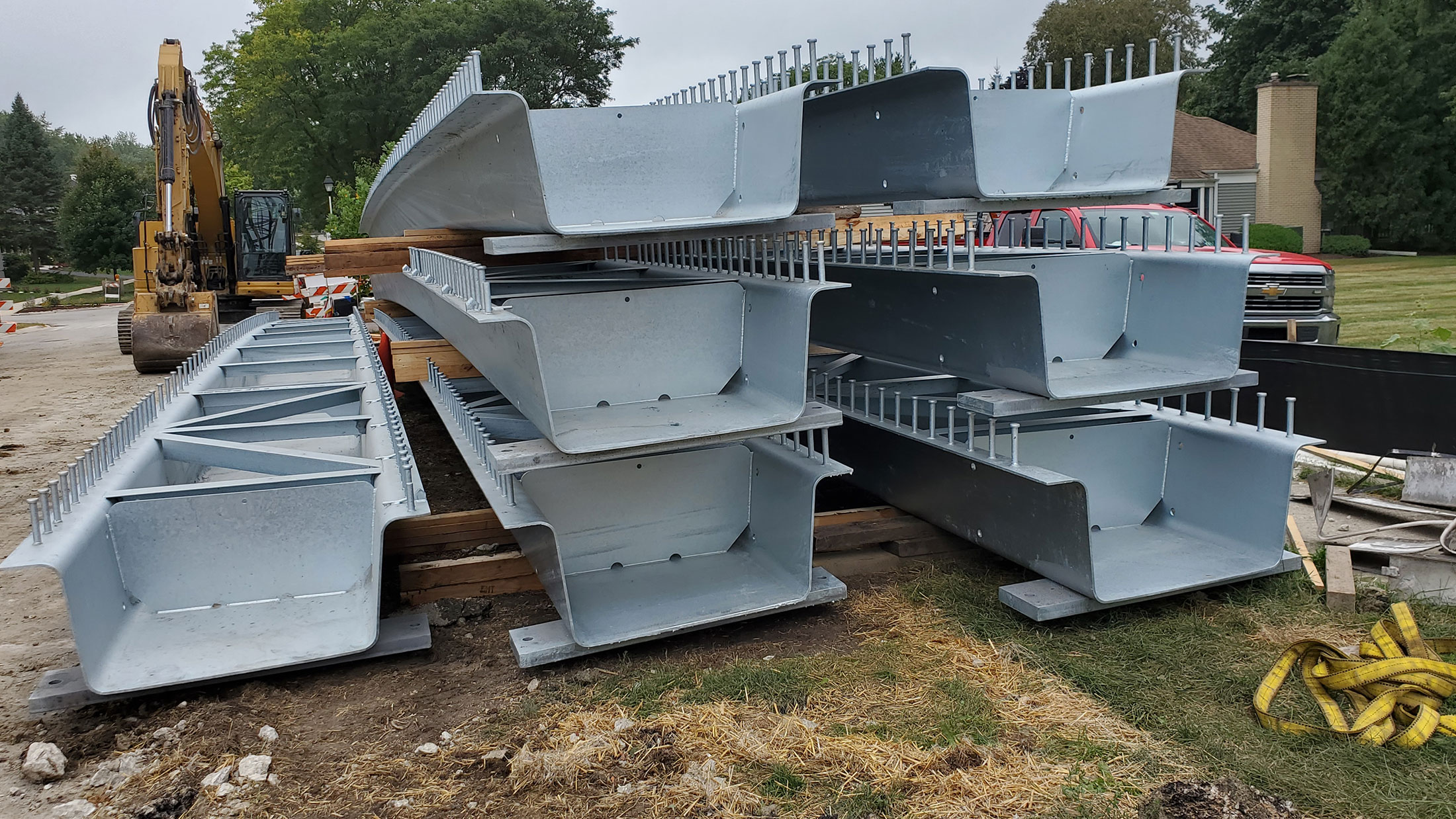 City of Wheaton | U-BEAMS Stored on Site