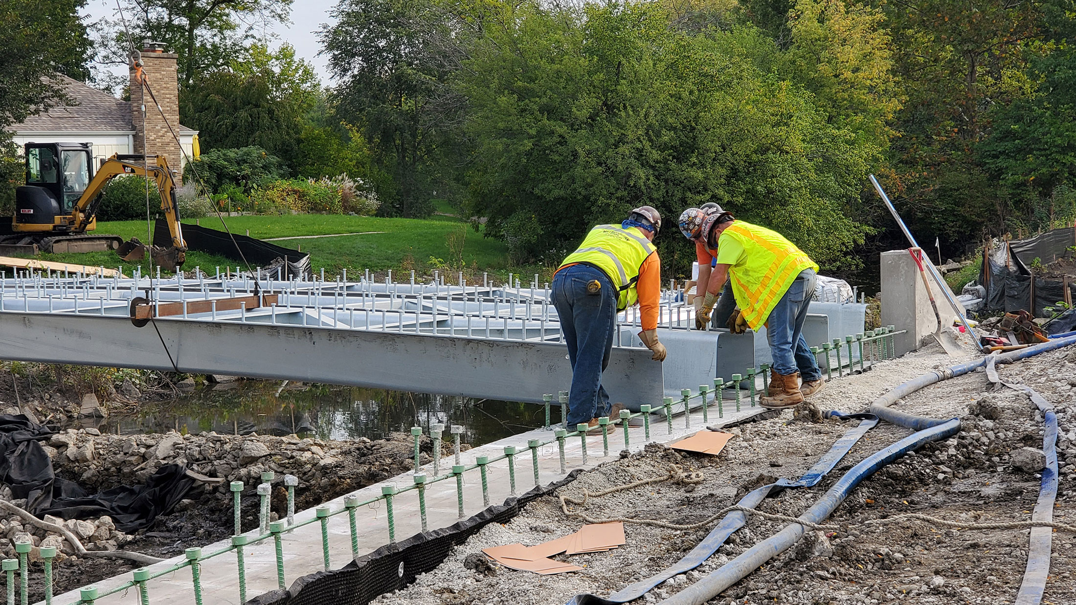 City of Wheaton | Setting U-BEAMS