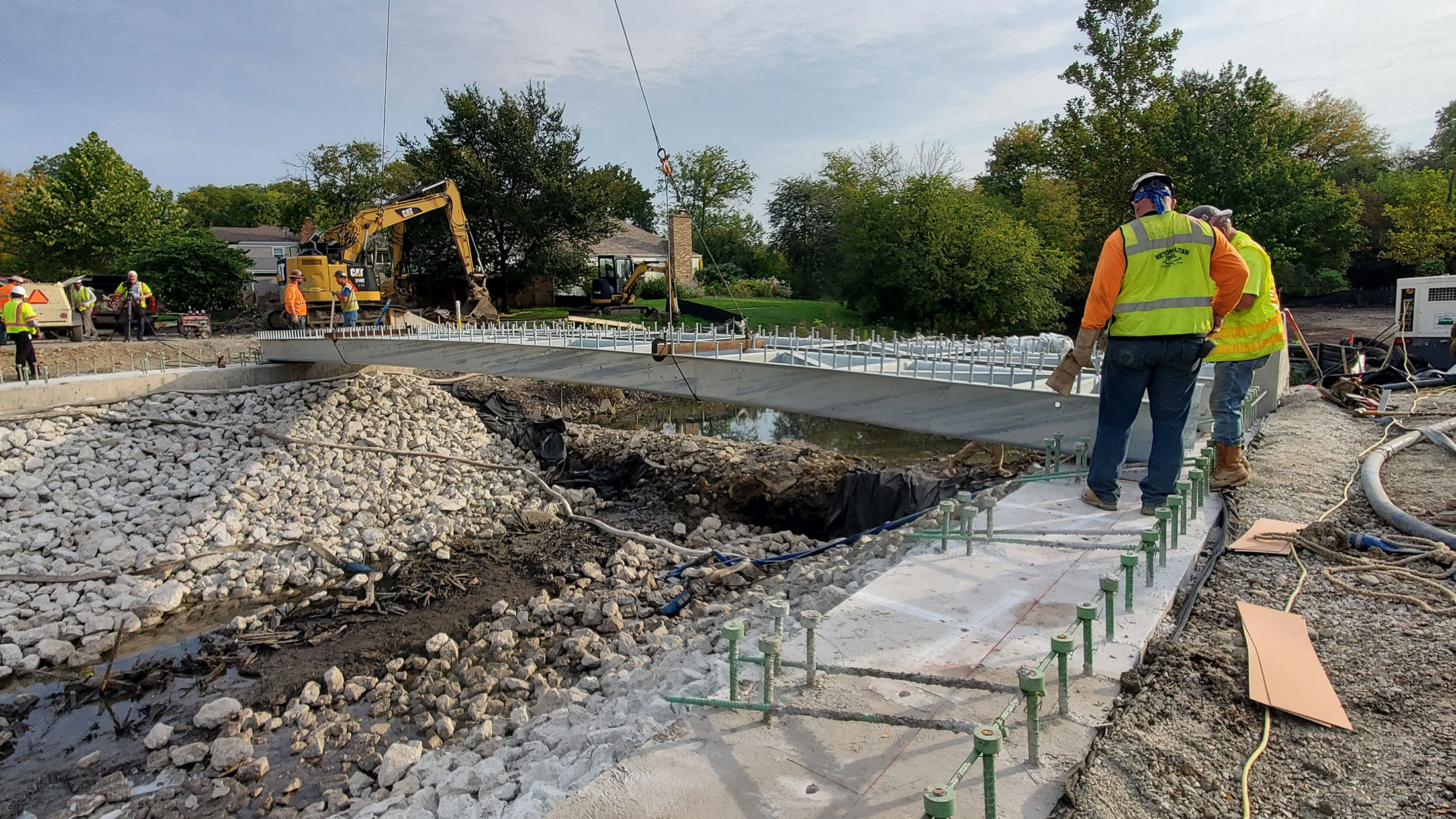City of Wheaton | Setting U-BEAMS