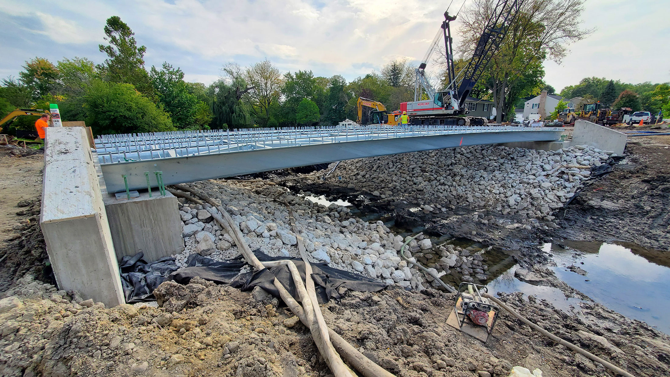 City of Wheaton | All U-BEAMS in position