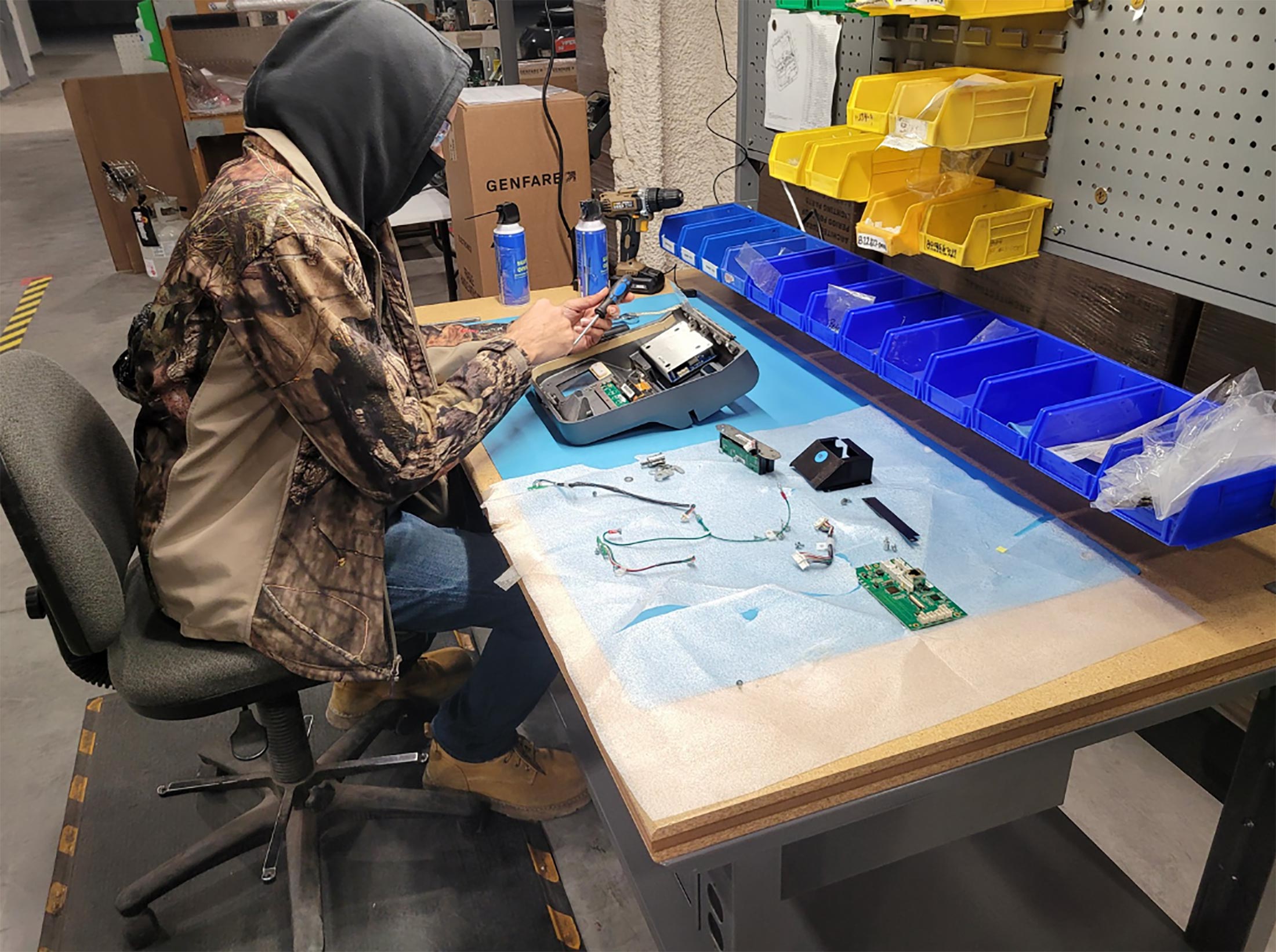 Genfare | Assembly, Quality Assurance, & Efficiency Improvement