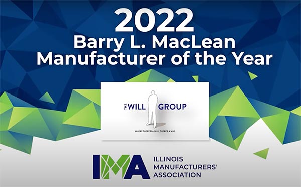 Illinois Manufactures' Association | 2022 Barry L. MaClean Manufacturer of the Year