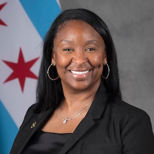 Portrait of Monique Scott, Alderwoman, 24th Ward